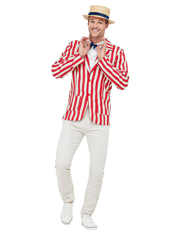 Pánský kostým holiče z 20. let 20. století