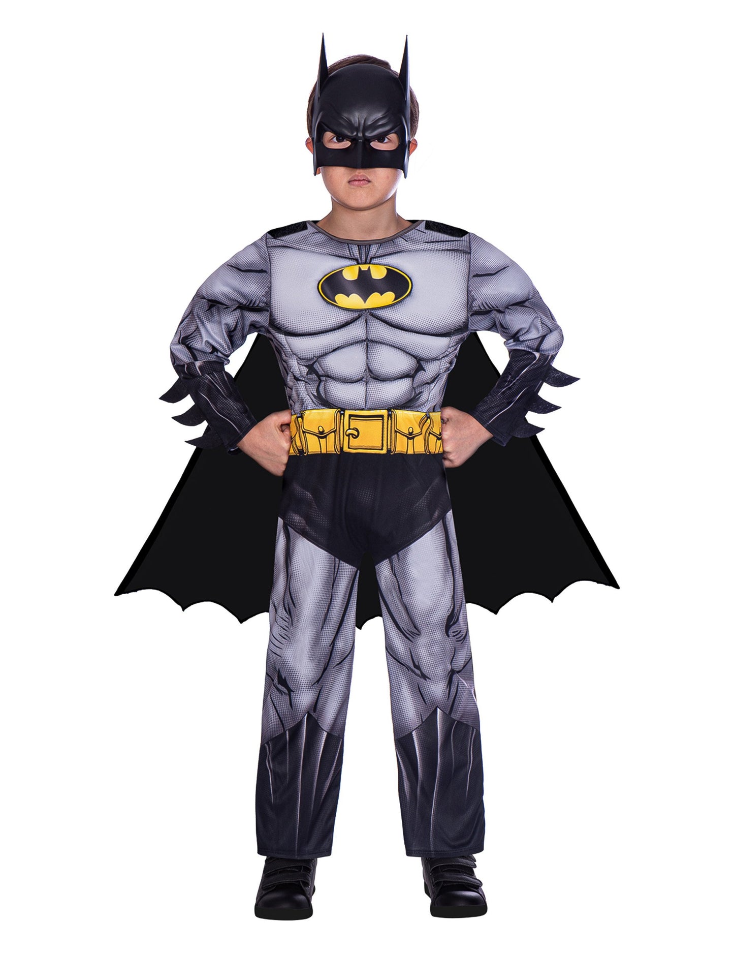 Klasický šedý kostým Batmana pro děti