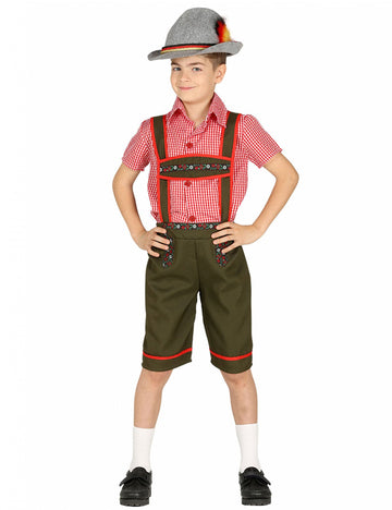 Bavorský chlapecký kostým