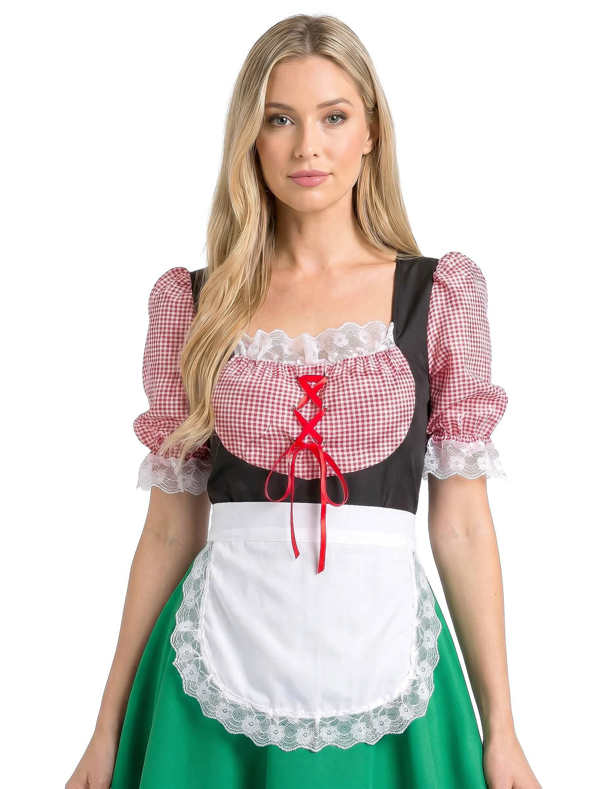 Barevný bavorský kostým pro ženy