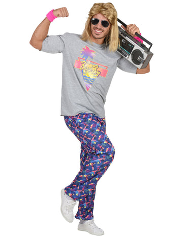 Pánský kostým plážového chlapce z 80. let