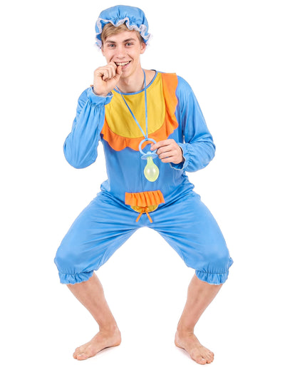 Pánský modrožlutý dětský kostým