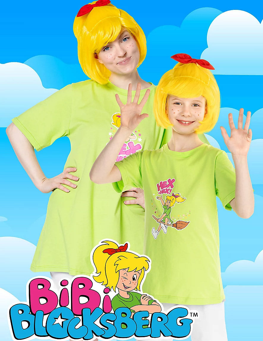 Duo mère et enfant du déguisement Bibi Blocksberg pour femme