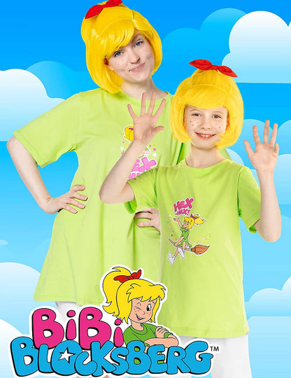 Duo mère et enfant du déguisement Bibi Blocksberg pour femme