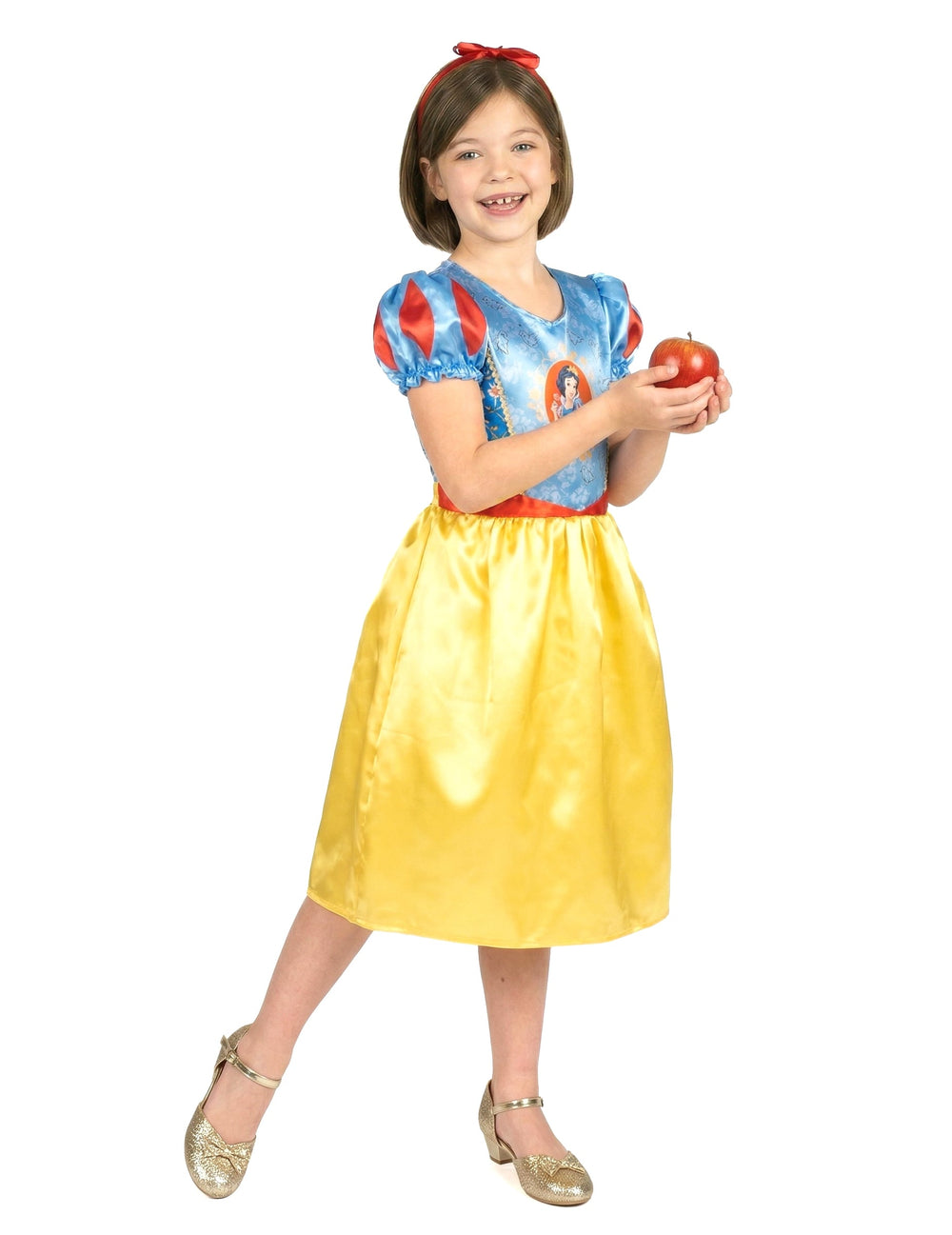 Vue de profil du déguisement Blanche Neige™ basique