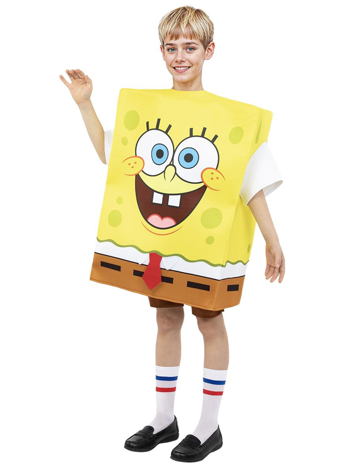Déguisement Bob l'Éponge pour enfant jaune rectangulaire