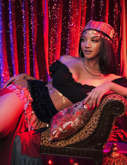 Luxusní bohémský kostým pro ženy