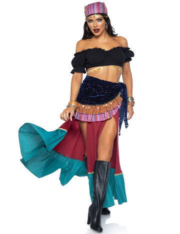 Luxusní bohémský kostým pro ženy