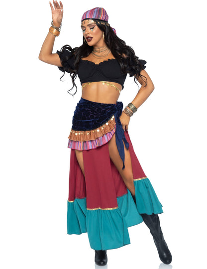 Luxusní bohémský kostým pro ženy