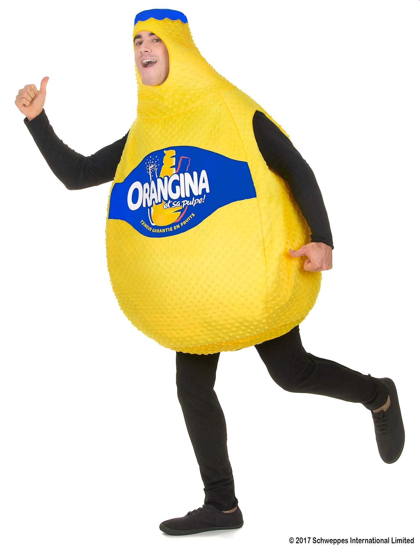 Kostým láhve pro dospělé orangina