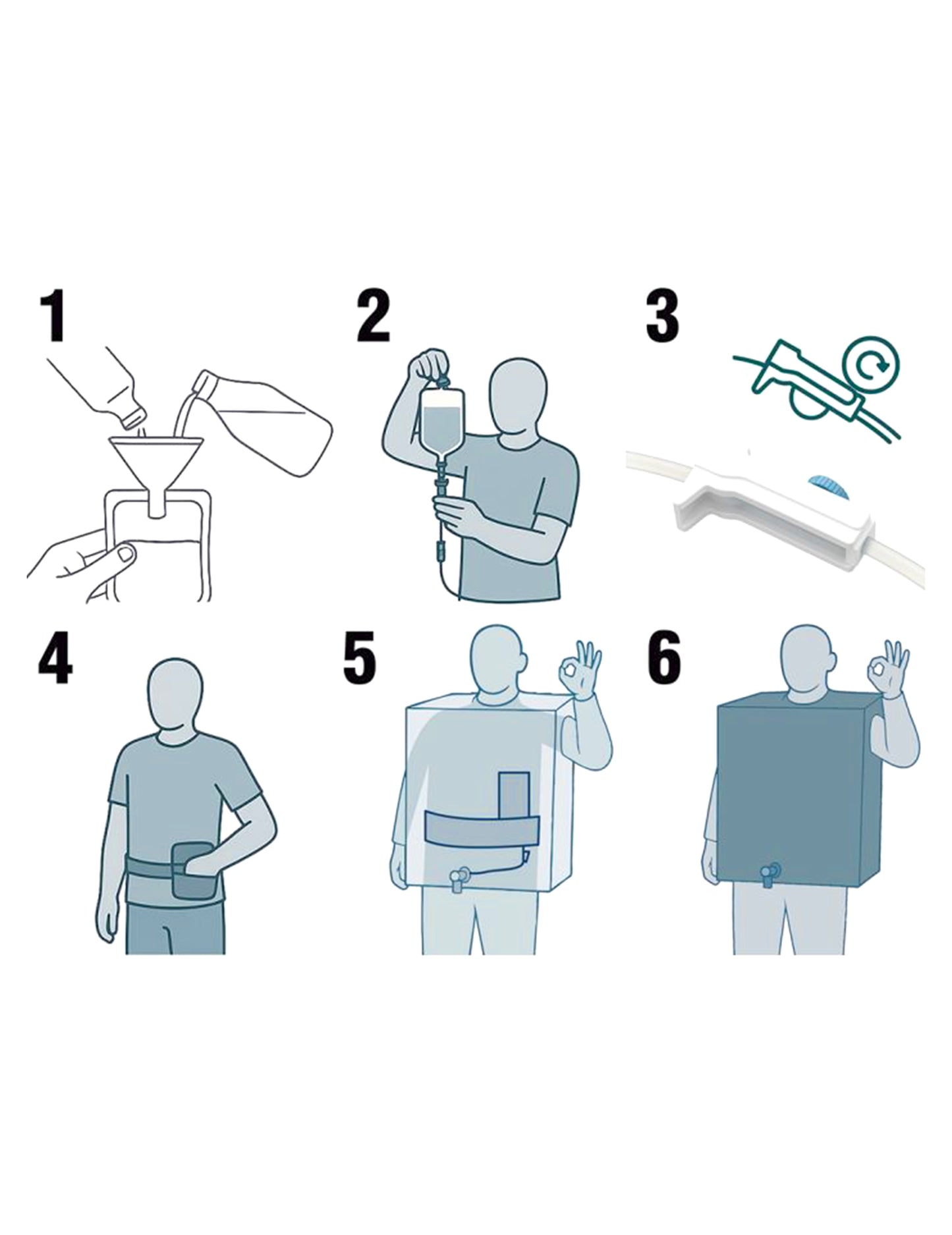 Kostým pro dospělé vtipné lahve od mléka