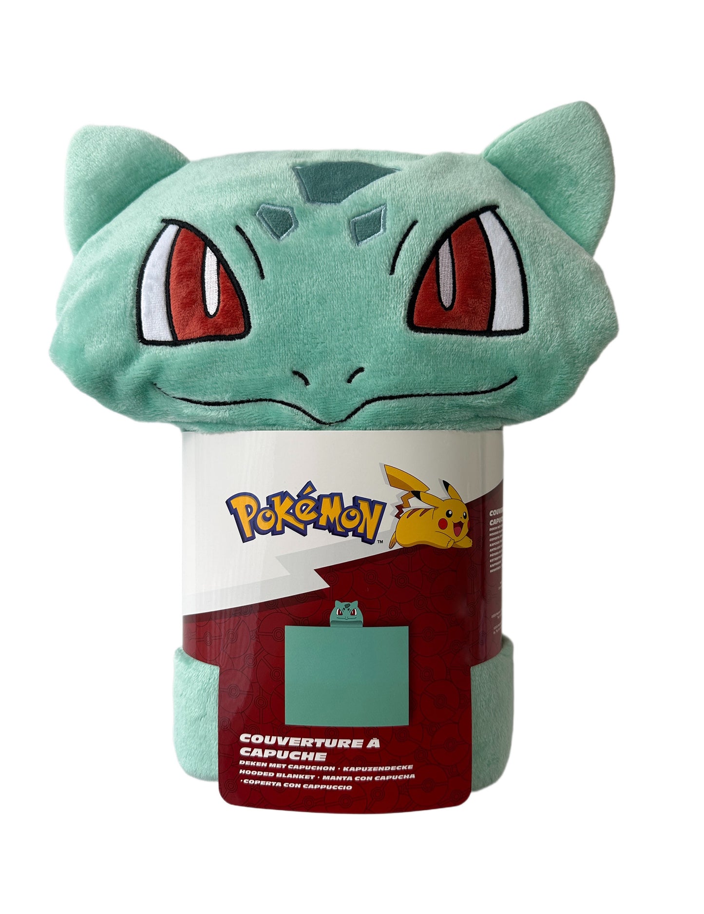 Kostým Bulbasaur, dětská fleecová deka s kapucí Pokémon™ 