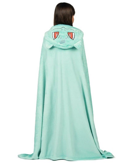 Kostým Bulbasaur, dětská fleecová deka s kapucí Pokémon™ 