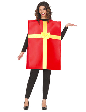 Červený vánoční kostým pro dospělé 