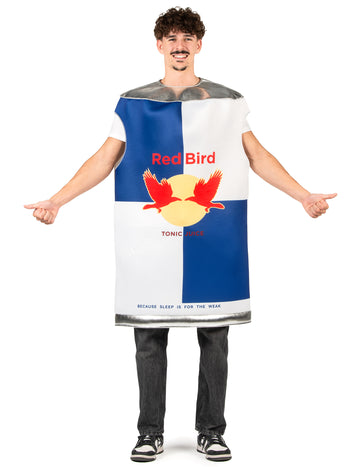 Kostým pre dospelých s energetickou plechovkou