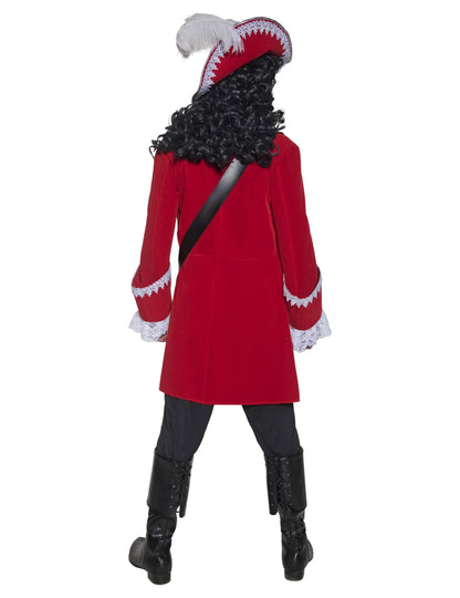 Kapitán kapitán Pirate Red Luxury Man