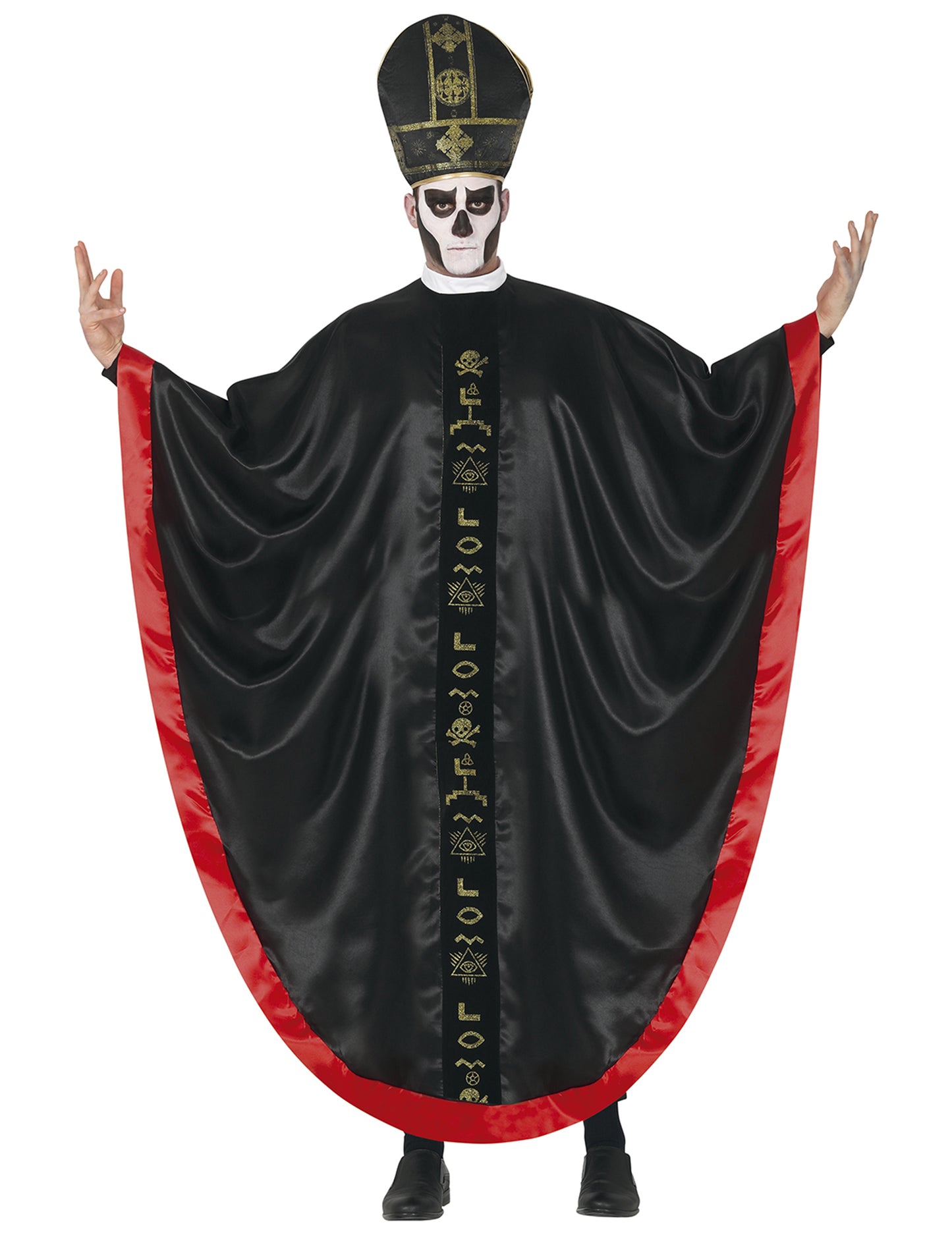 Dospělý satanský kardinál kostým
