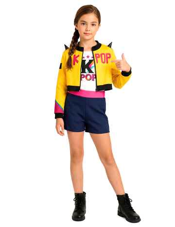Kostým Kpop zpěvačka pro dívku 