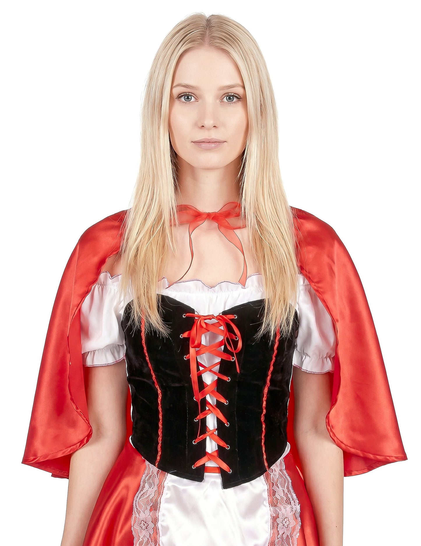 Rotkäppchenkostüm für Damen rot
