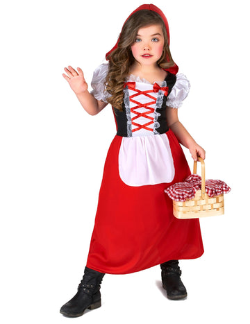 Kostým Červené Karkulky pro dívky