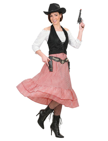 Dámský kostým náčelníka z Divokého západu