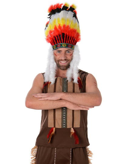 Pánský kostým indiánského náčelníka