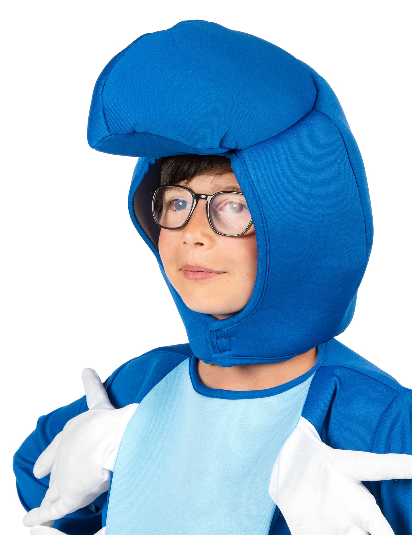 Dětský kostým modré housenky