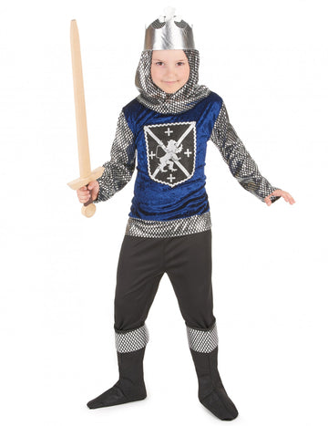 Kostým půlnočního modrého rytíře pro chlapce