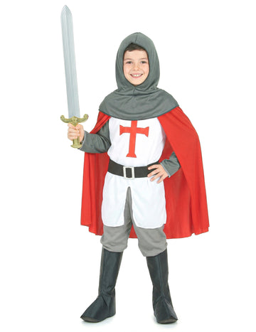 Mittelalter-Kreuzritter-Kostüm für Jungen