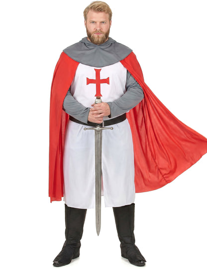 Déguisement chevalier croisé médiéval homme