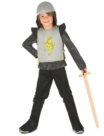 Kostým žlutého lva rytíře pro chlapce