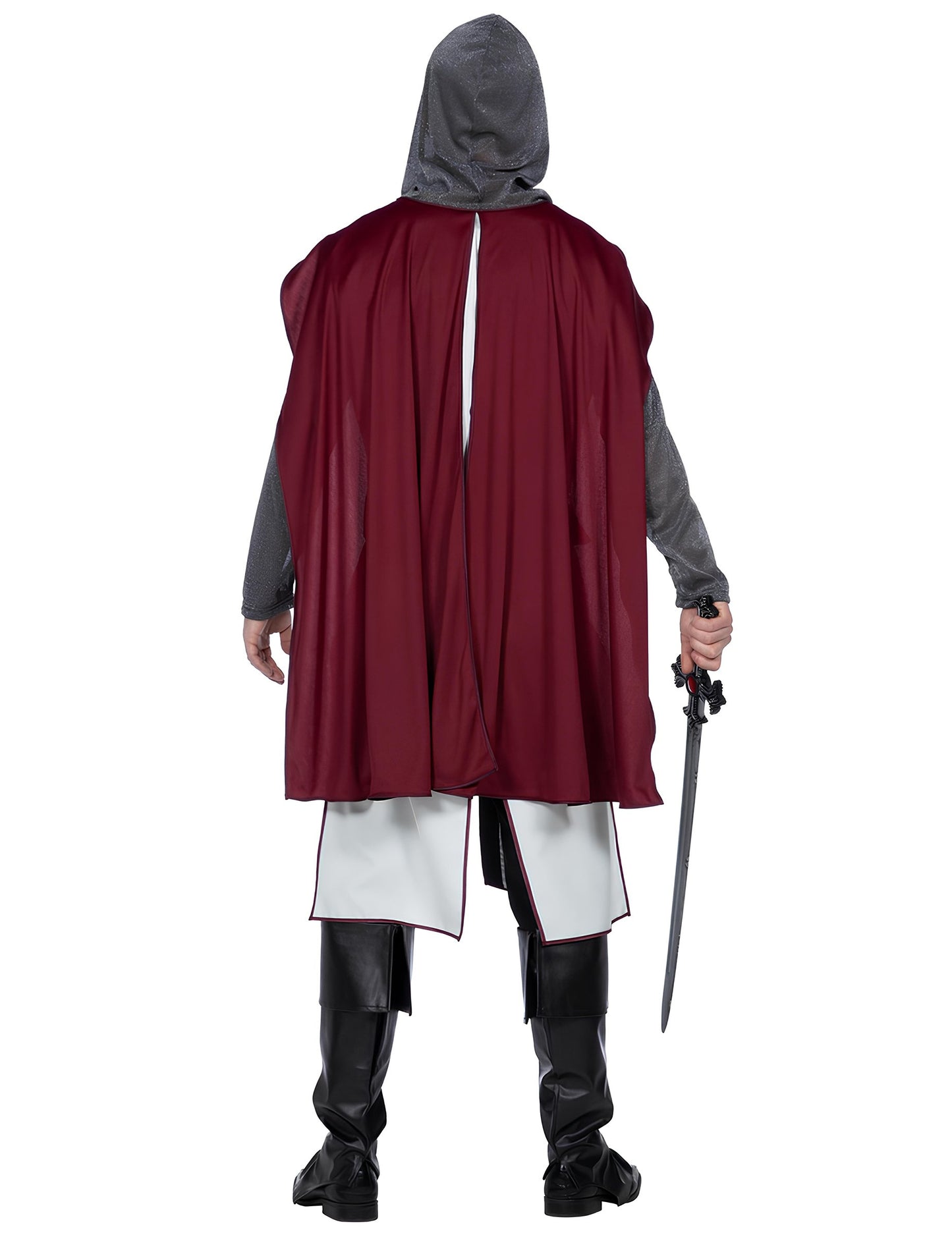 Luxusní templářský rytířský kostým pro muže 