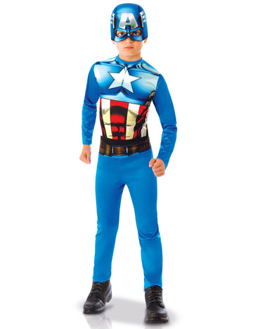 Klasický kostým Kapitána Ameriky pro chlapce