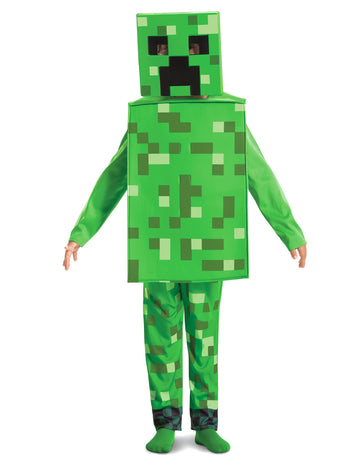 Dětský kostým Creepera z Minecraftu