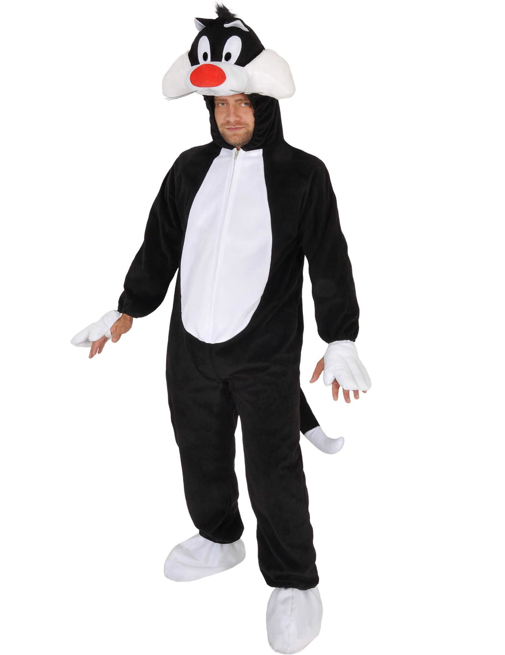 Klasický kostým Grosminet Looney Tunes pro dospělý černá a bílá