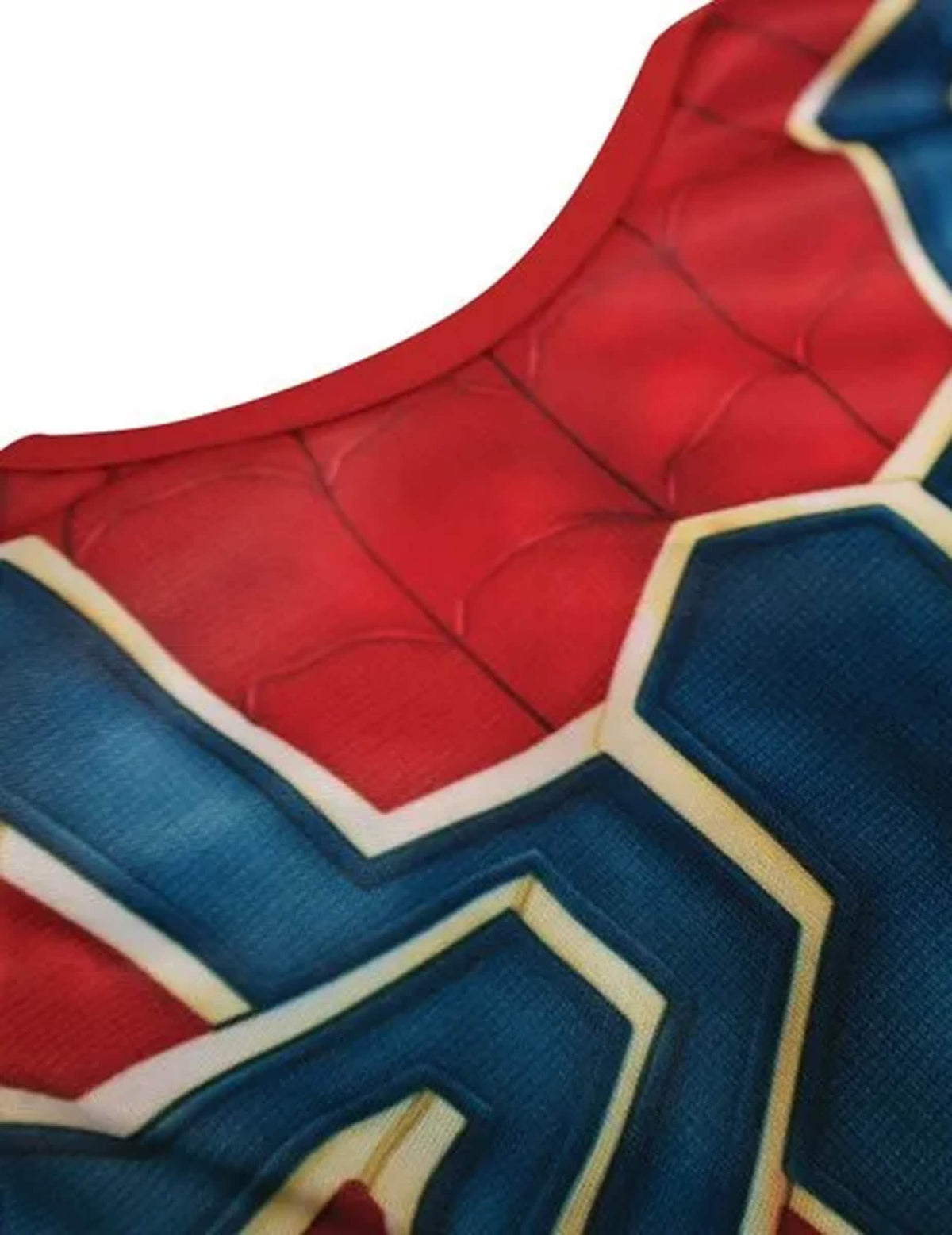 Detail výstřihu klasického kostýmu Iron Spider Infinity War™