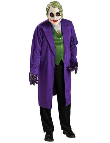 Déguisement classique Joker The Dark Knight™ pour adulte violet et vert avec masque