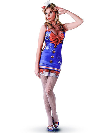 Klasický sexy kostým námořnice pro dospělé