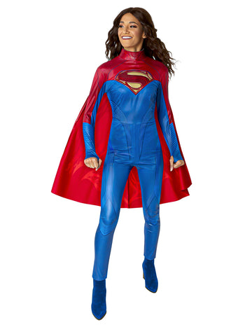 Dámský kostým Supergirl v klasickém overalu
