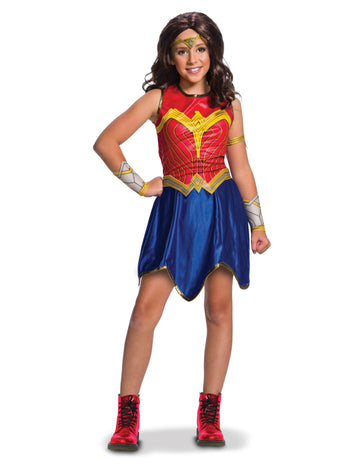 Klasický kostým dívky z Ligy spravedlnosti Wonder Woman