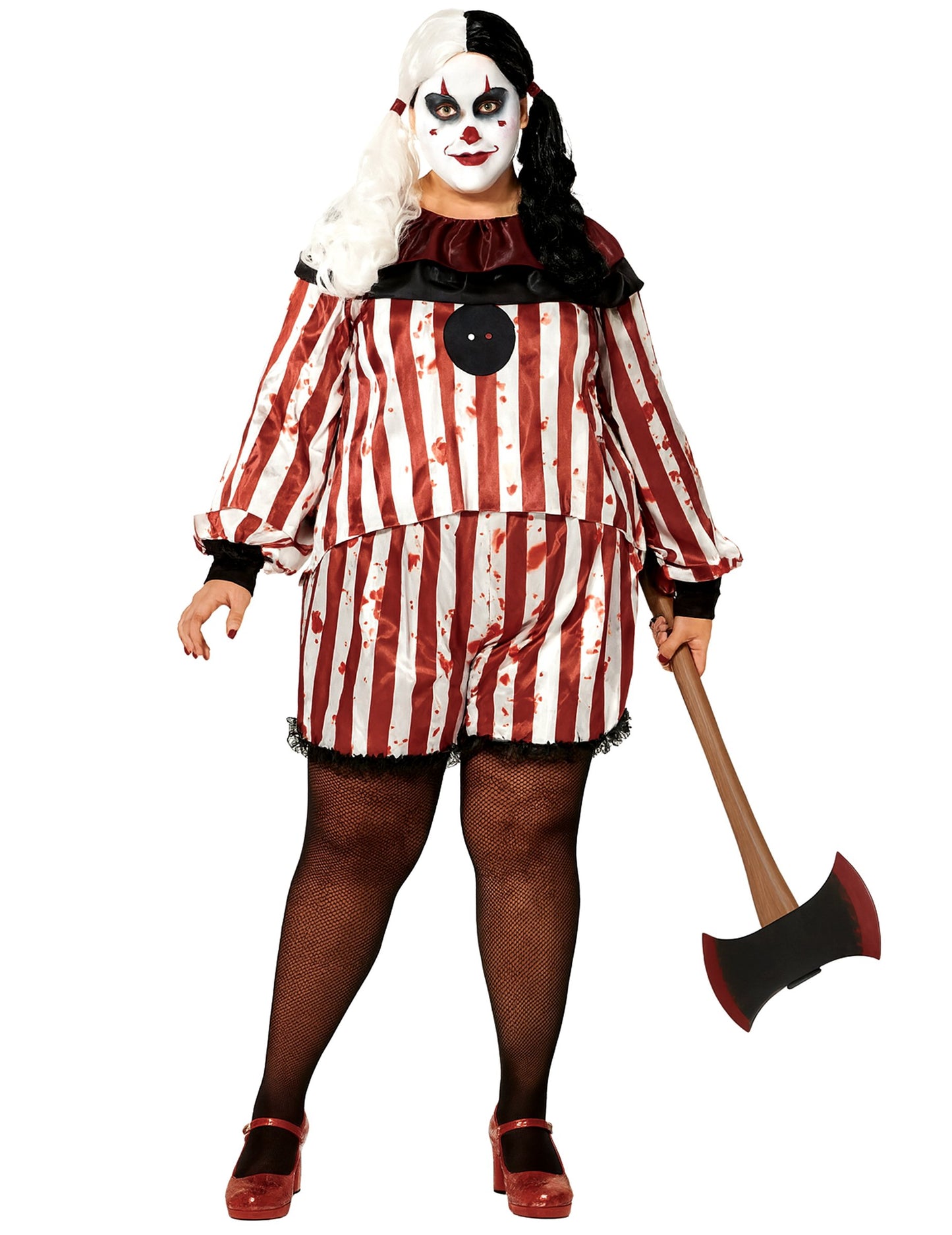 Déguisement Clown Cauchemardesque femme grande taille