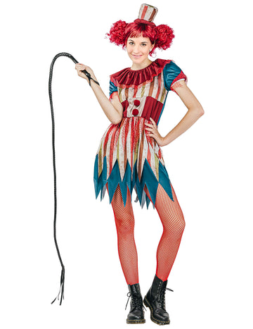 Klaun Colory Clown Halloween Žena