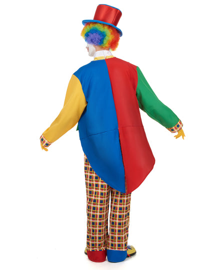 Zirkus-Clownskostüm für Herren Manege bunt