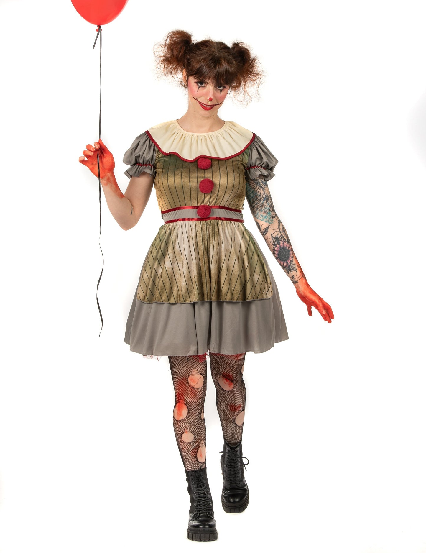 Dámský kostým psycho klauna