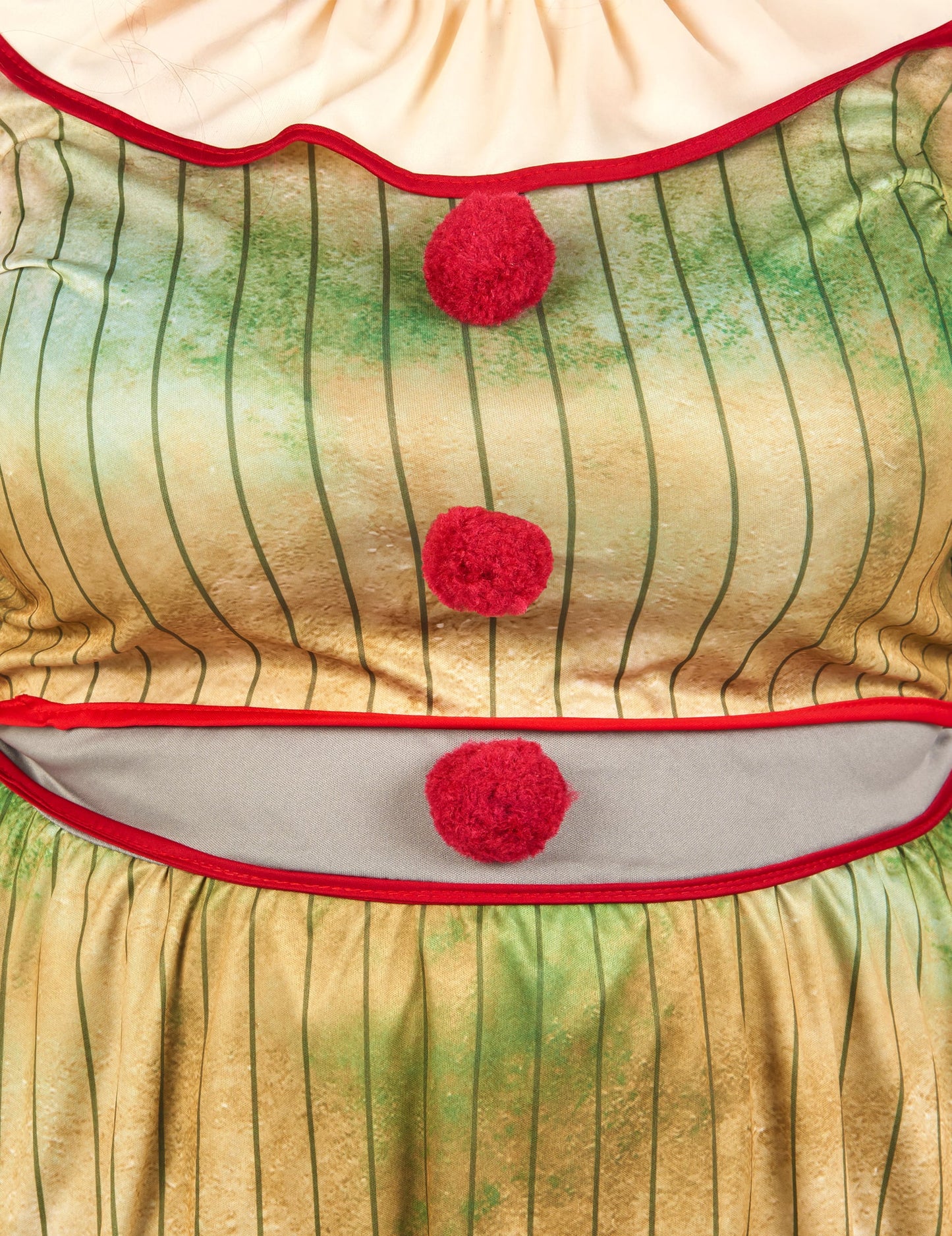 Damenkostüm gruseliger Clown Psycho-Clown Oversize große Größe