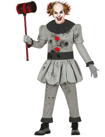 Pánský kostým psychopatického klauna