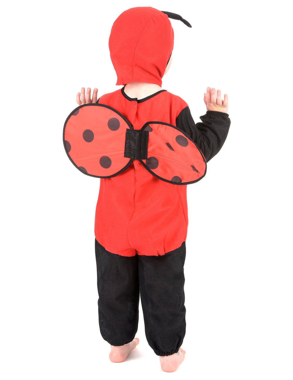 Vue de dos du déguisement de coccinelle