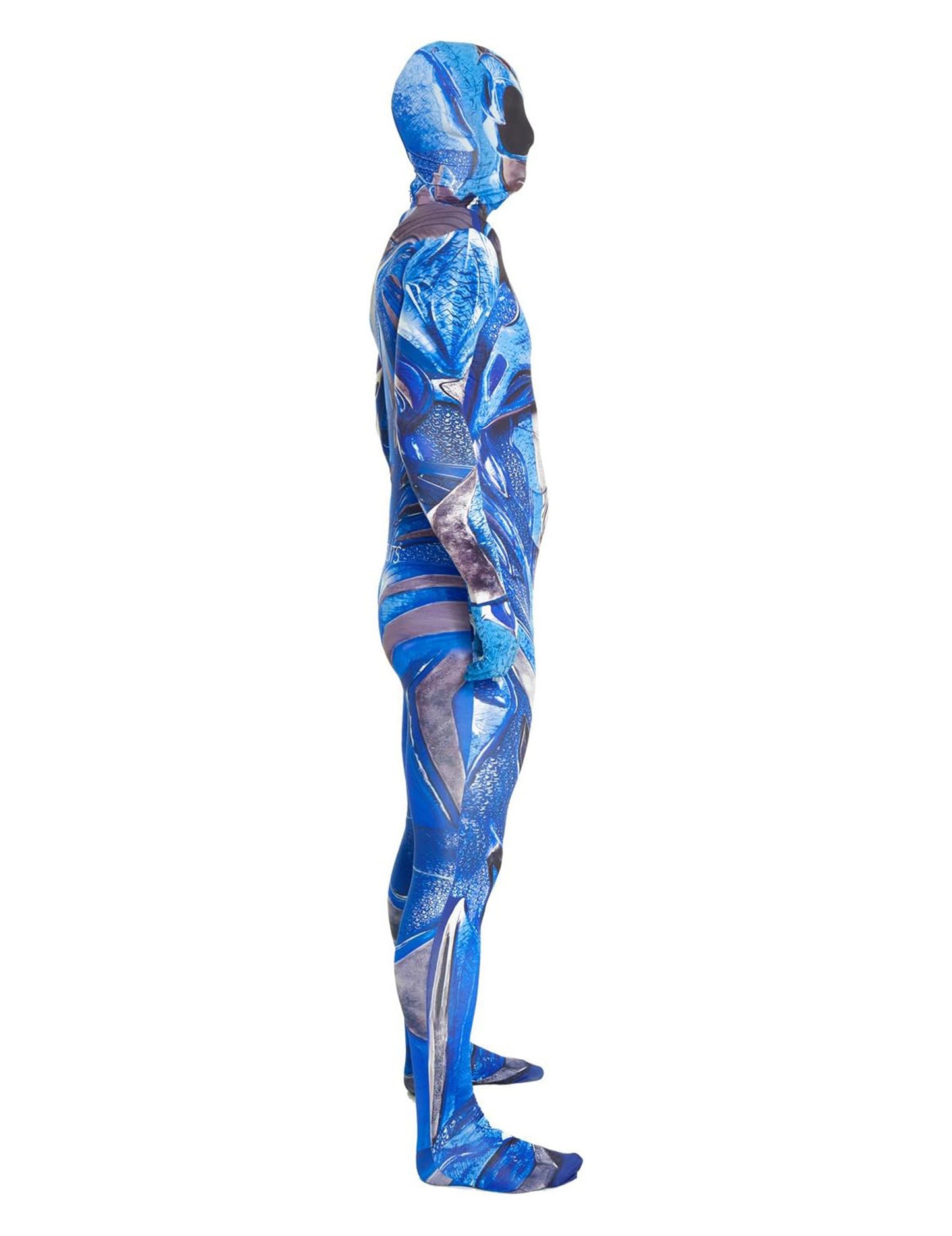 Modrá kombinace maskovaná morfsu pro dospělé power Rangers