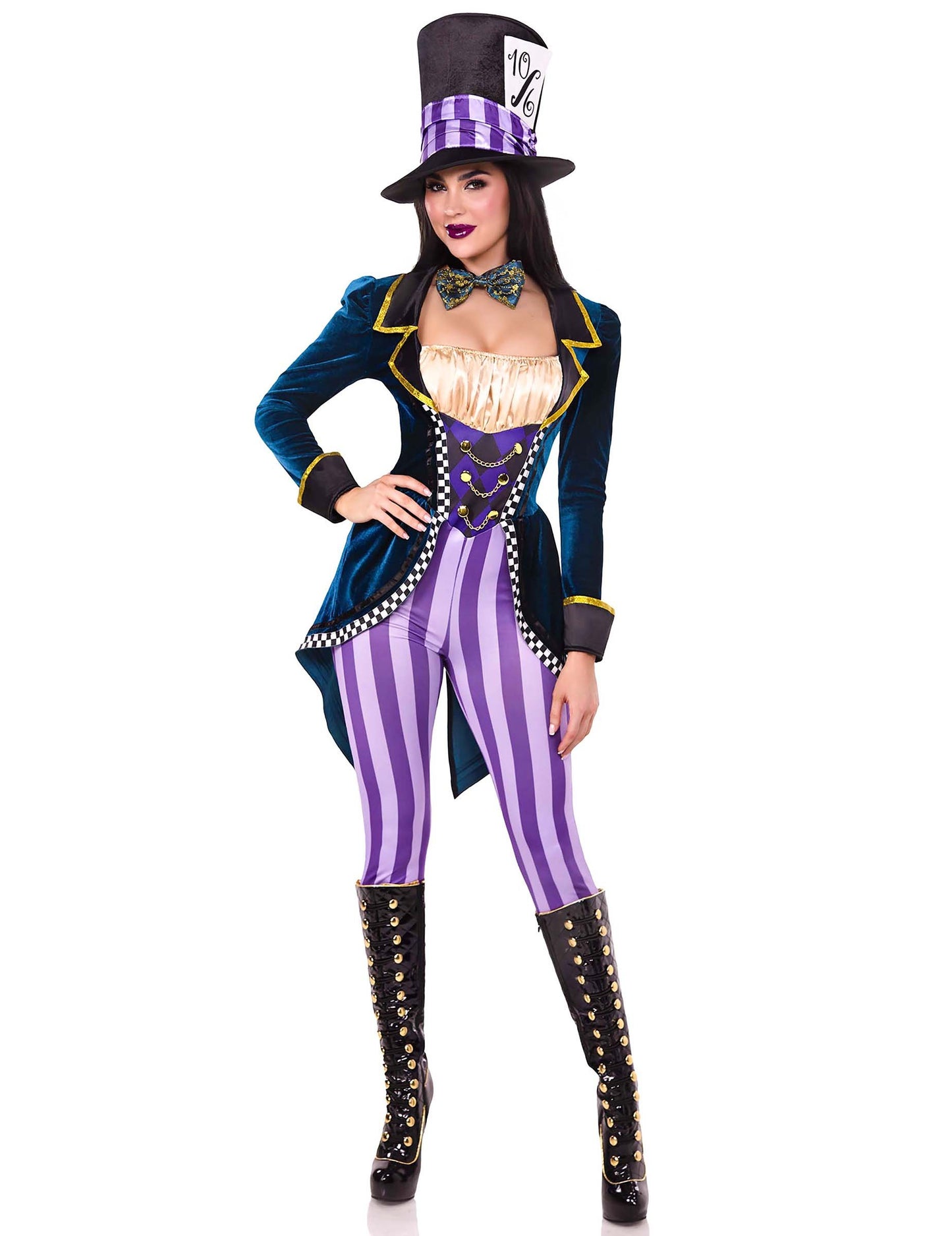Dámský sexy kostým Šíleného kloboučníka