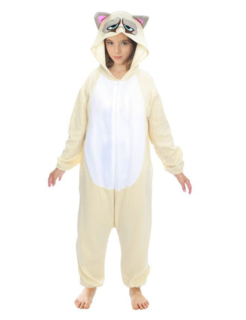 Kostým overal Grumpy cat™ pro děti 